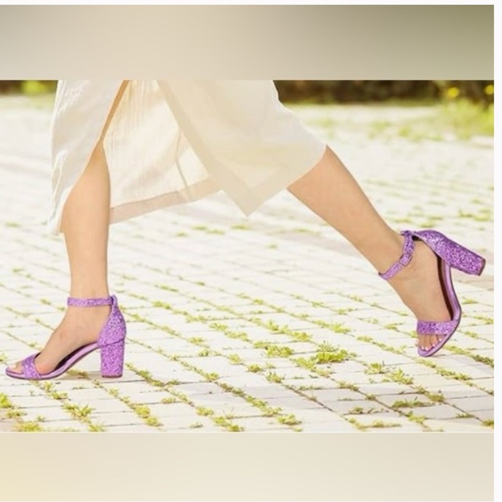 IDIFU Heels lilac sequins Sandals